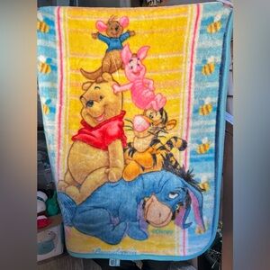 Vintage Winnie the Pooh blanket